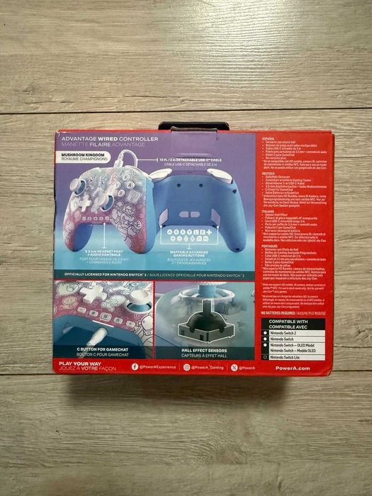 PowerA Enhanced Controller – Nintendo Switch 2 (Super Mario) Pad