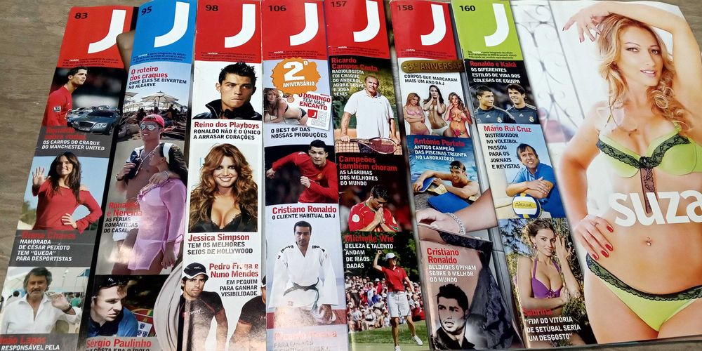 Penthouse novembro Revista Jota com CR7