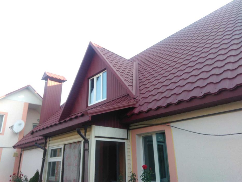 Металлочерепица, профнастил, кровля Баштанка , работы