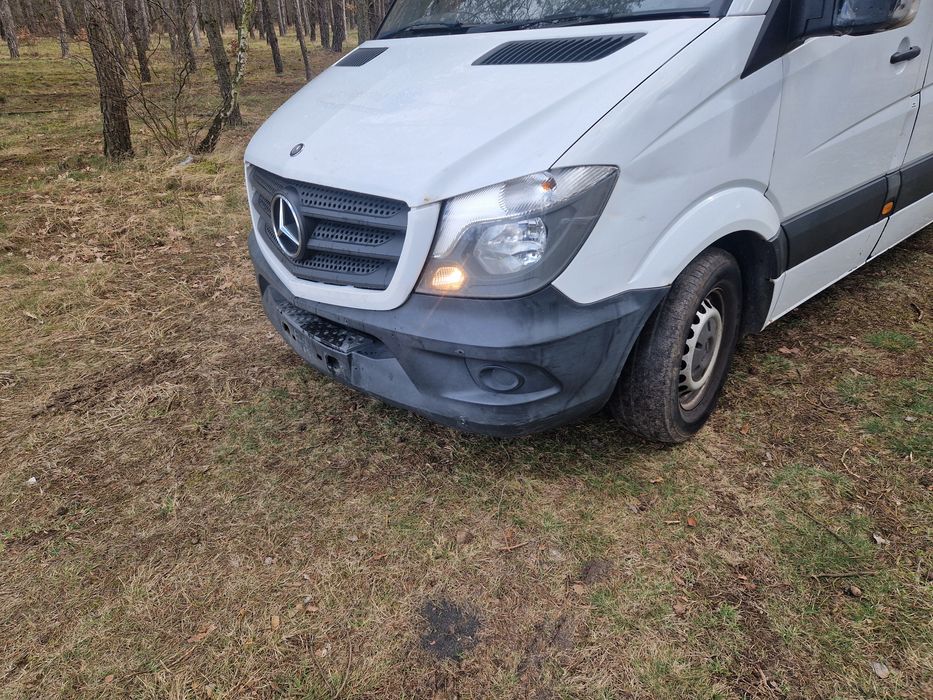 Przód sprinter lift 906 maska blotniki lampy zderzak pas