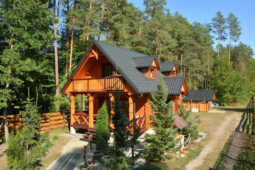 CAŁOROCZNY DOMEK Letniskowy KOMINEK Roztocze Krasnobród Zwierzyniec