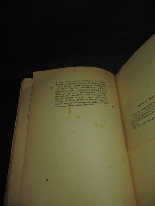 Livro Cartas do Barreiro Mário Mota 1945