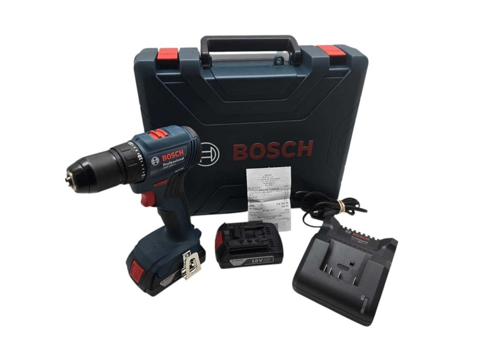 JAK NOWA wiertarko-wkrętarka Bosch GSR 185-LI 18V GWARANCJA