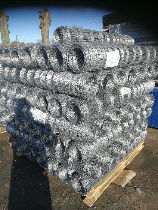 Siatka leśna 160/23/15L MOCNA  (słupki ogrodzenia panelowe bramy