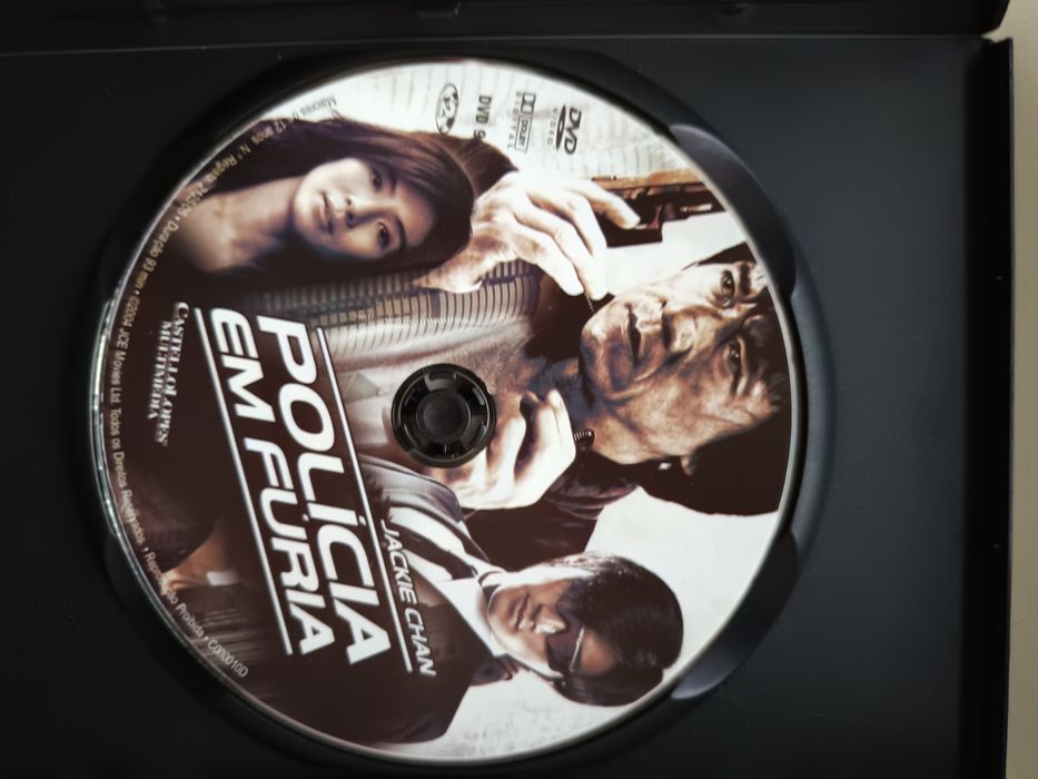 DVD polícia em fúria