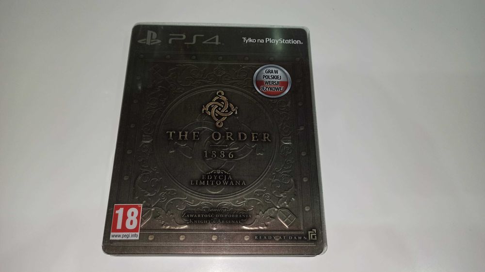ps4 THE ORDER 1886 PL mówią po polsku edycja steelbook