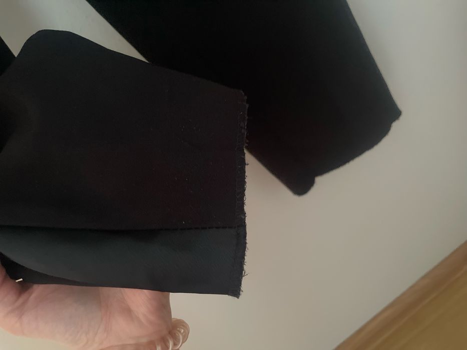 Czarne eleganckie spodnie HM rozmiar xxs