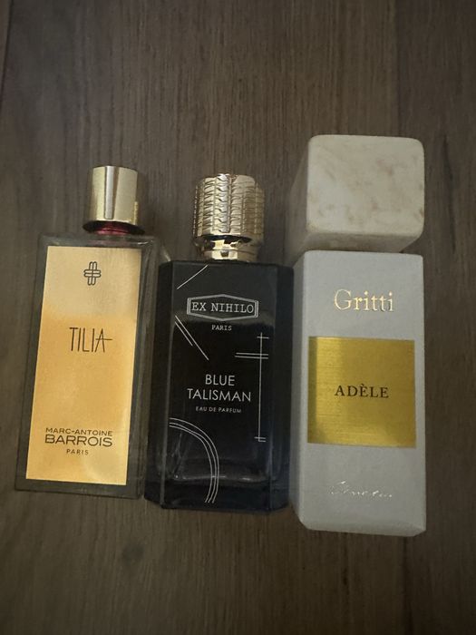 Пусті флакони від парфюміа