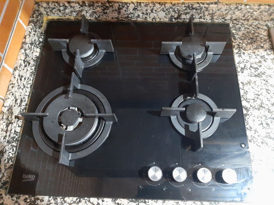 Placa a gás de cozinha