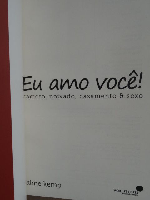 Eu Amo Você de Jaime Kemp