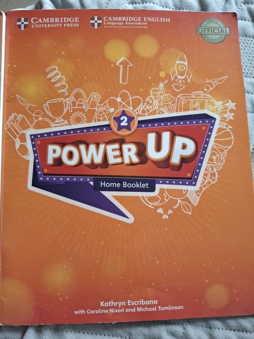 Power Up level 2 książka i ćwiczenia firmy CAMBRIGE