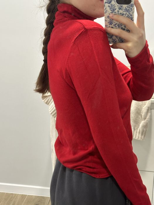 Водолазка гольф Stradivarius червоний