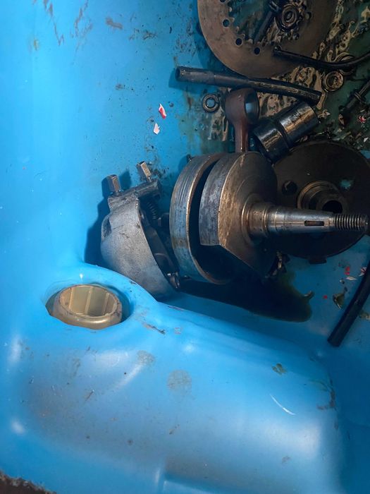 Motor vespa Sprint 125 desmontado