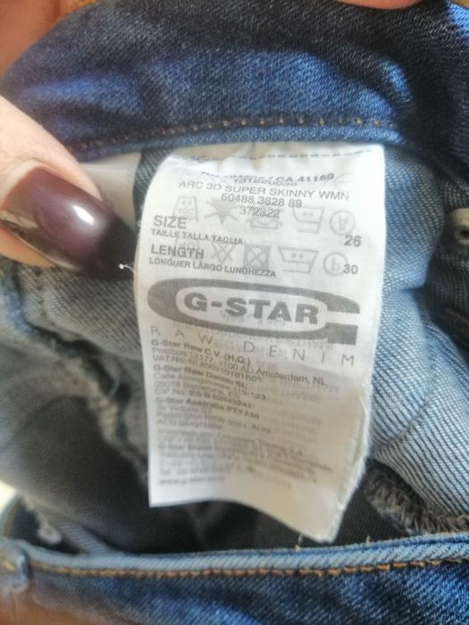 Jeansy G-Star 26/30