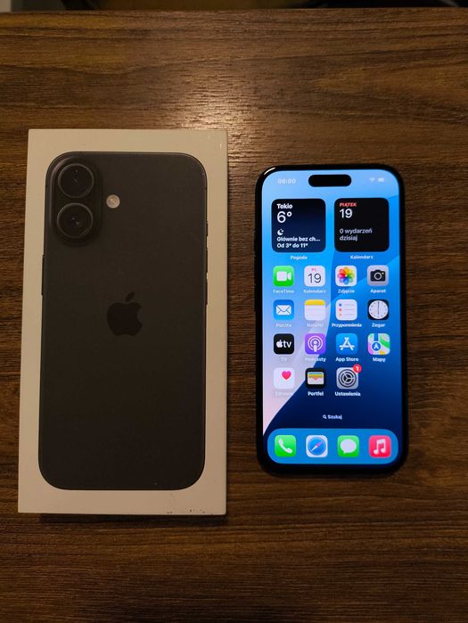 Smartfon Apple iPhone 16 128GB BAT 91% 128GB