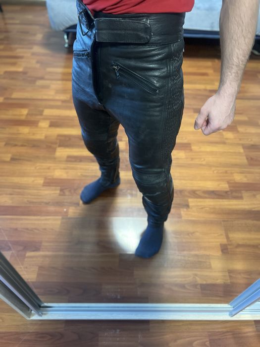 Шкіряні мотоштани