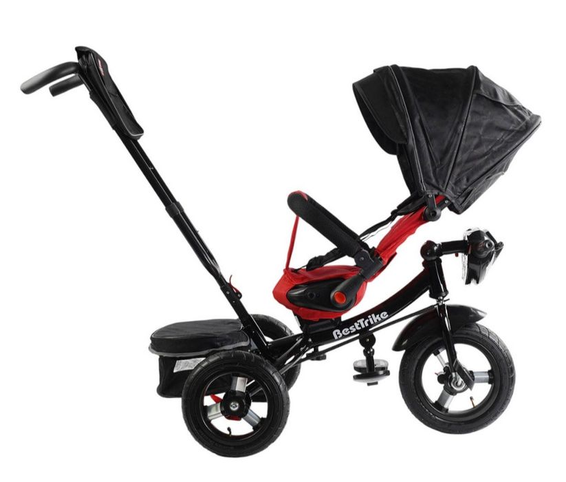 Велосипед триколісний з батьківською ручкою  Best Trike