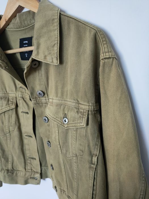 Kurtka Jeansowa Katana Sinsay S Zielona Khaki