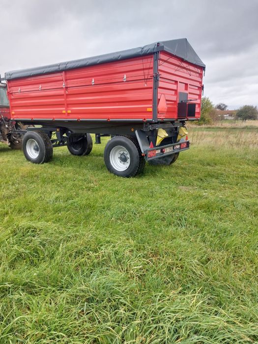 ITAS  przyczepa rolnicza DMC 18T (TON) wywrot na kulach 3str LED