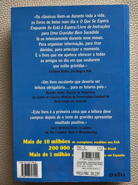 Livro "Gravidez bem sucedida"