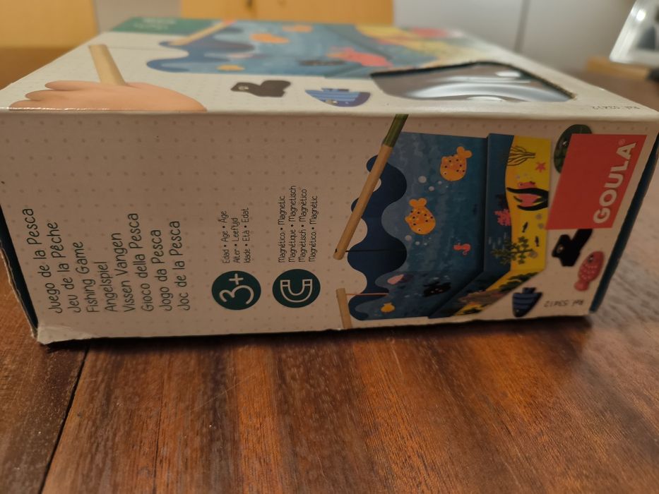 Jogo de pesca magnético