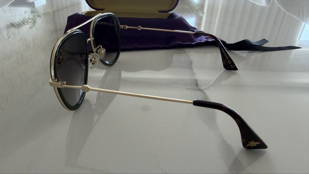 Óculos aviador Gucci gucci GG0062S 003
