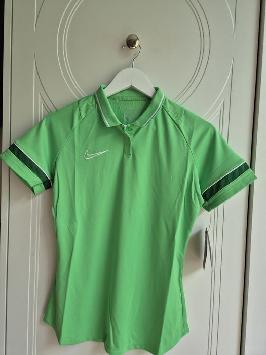 Koszulka sportowa polo Nike Dry-Fit zielona rozm S NOWA 2 szt