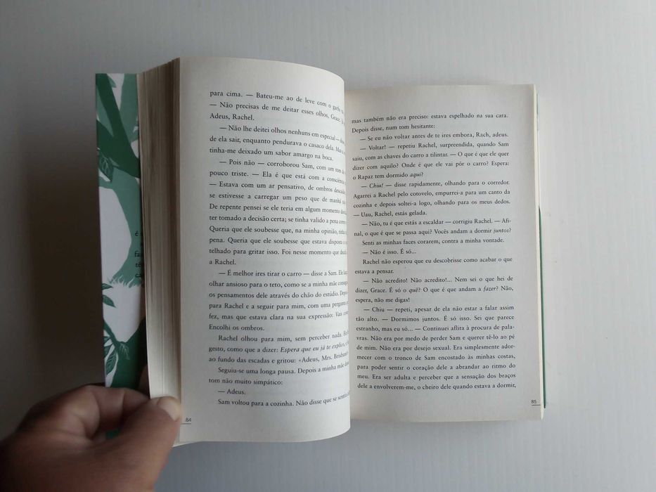 Livro "linger", de maggie stiefvater