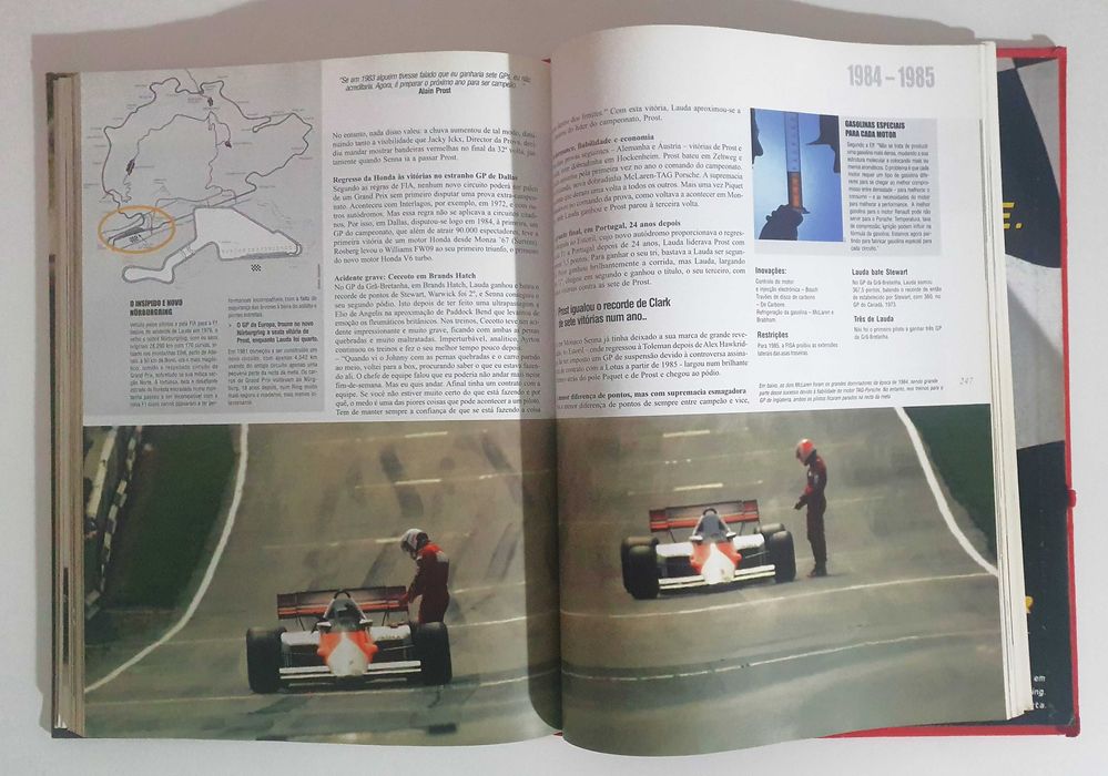 Livros sobre a história da Formula 1