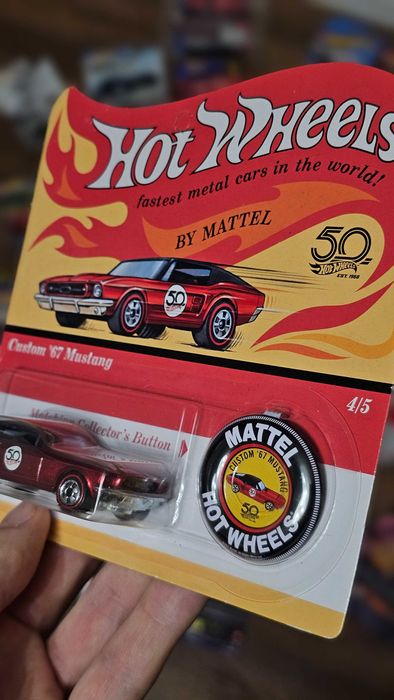 Hot Wheels 50th Anniversary Custom '67 Ford Mustang