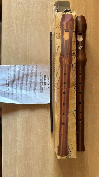 Flet prosty Adler Heinrich Sopran Blockflote