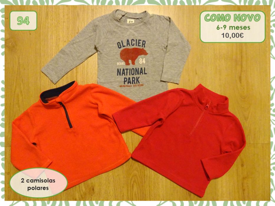 Conjuntos e pijamas, 6-9 meses (oferta portes)