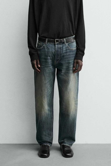 Джинси ZARA Straight Fit