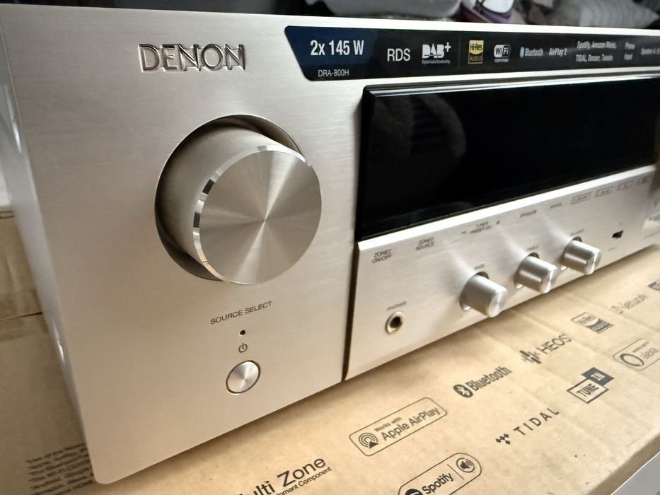 Denon DRA 800H amplituner wzmacniacz wifi spotify airplay phono tidal