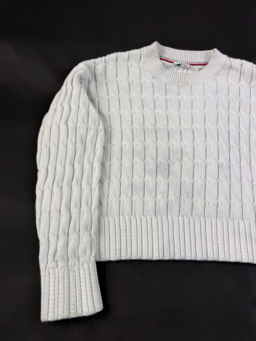 Sweter Warkocz Tommy Hilfiger Damski