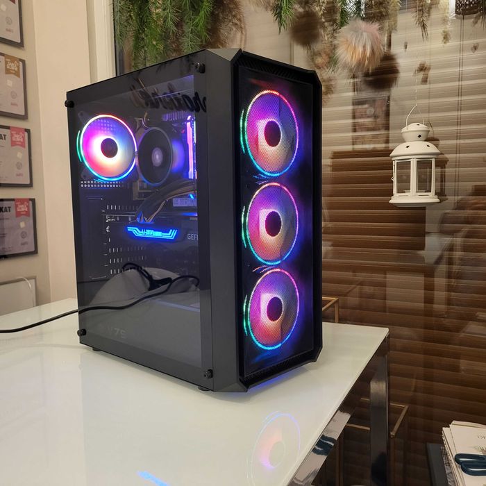 NOWY Komputer Ryzen 5 5600 RTX 5060 16GB RAM 1TB NVME gamingowy Idelny do 2K FULLHD