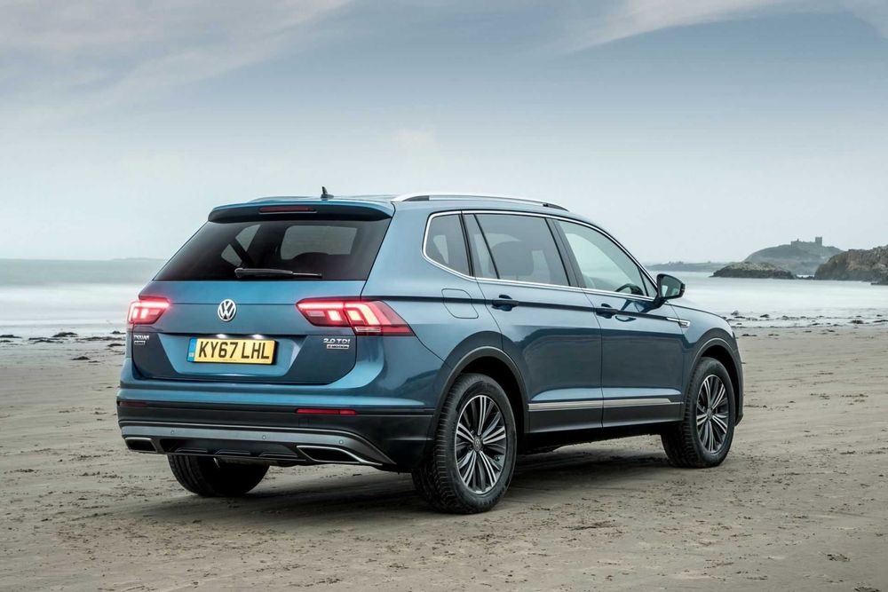 Бампер задний зад Volkswagen Tiguan 2 II R-line Allspace разборка