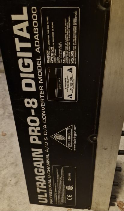 UltraGain Pro-8 Digital ADA8OOO