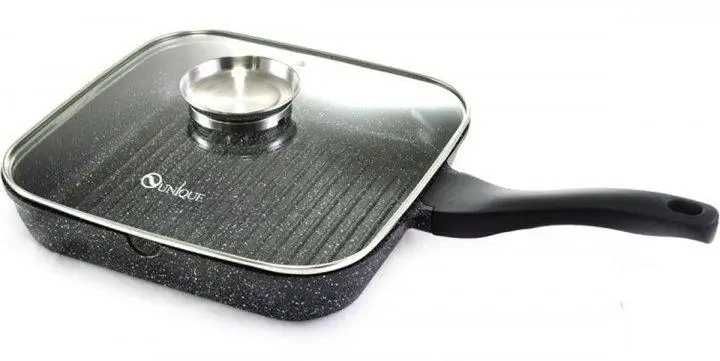 Сковорода гриль 28 см Unique UN-4012 сковородка сковорідка пательня