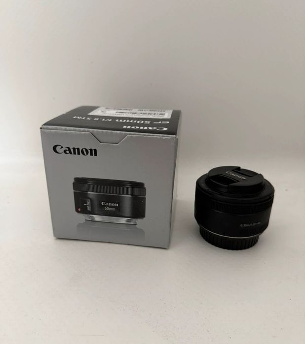 Canon EF 50mm 1.8f STM+pudełko