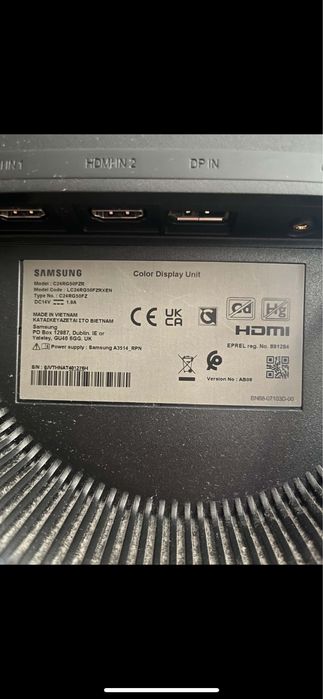 Monitor Samsung C24RG50FZ