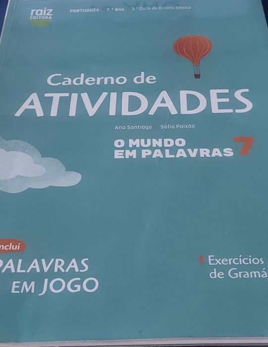 Cadernos Atividades 7 ano