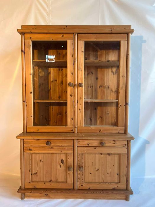 Komoda - witryna lite drewno