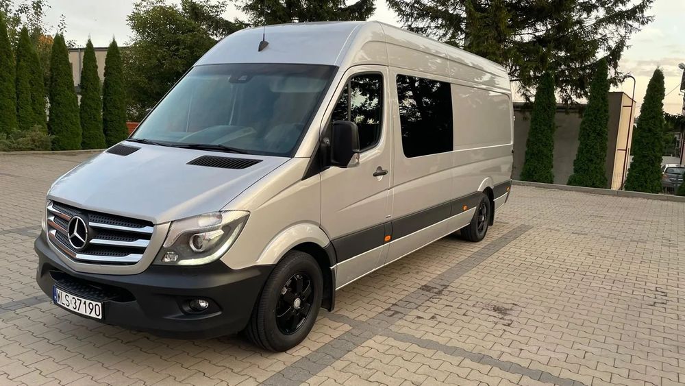 Mercedes-Benz SPRINTER  Sprinter 316 cdi Brygadowka 7 Osobowy Automat Xenon Camper L3H2