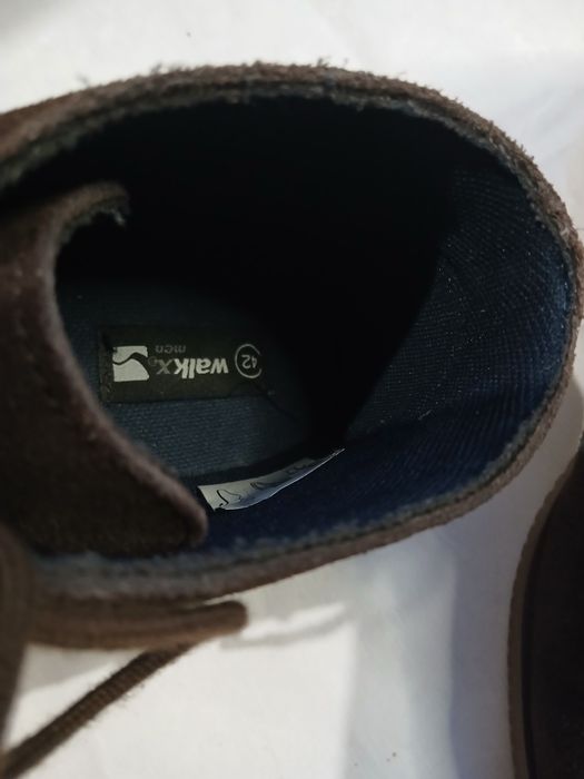 Черевики 42р натуральна замша