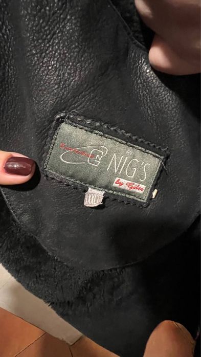 Продам дубленку с вставками кожи