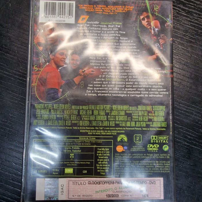 DVD Clockstoppers