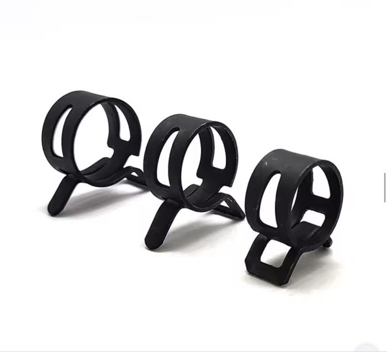 Набір хомутів в органайзері зажим 100шт 6-17мм сталеві міцні зручніНов