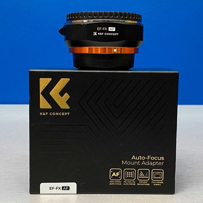 Adaptador de AF K&F Concept EF-FX | Fujifilm - Canon EF