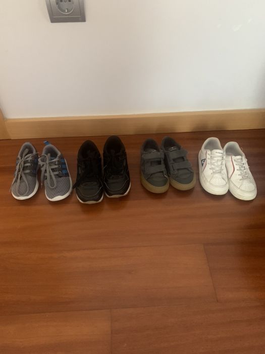 Sapatilhas Adidas, Victiria e Kappa